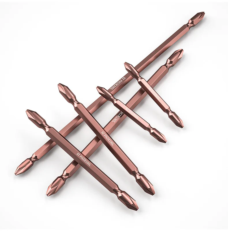 Ph2 Electric Screwdriver Bit 1pc Alloy Steel Double Head Cross