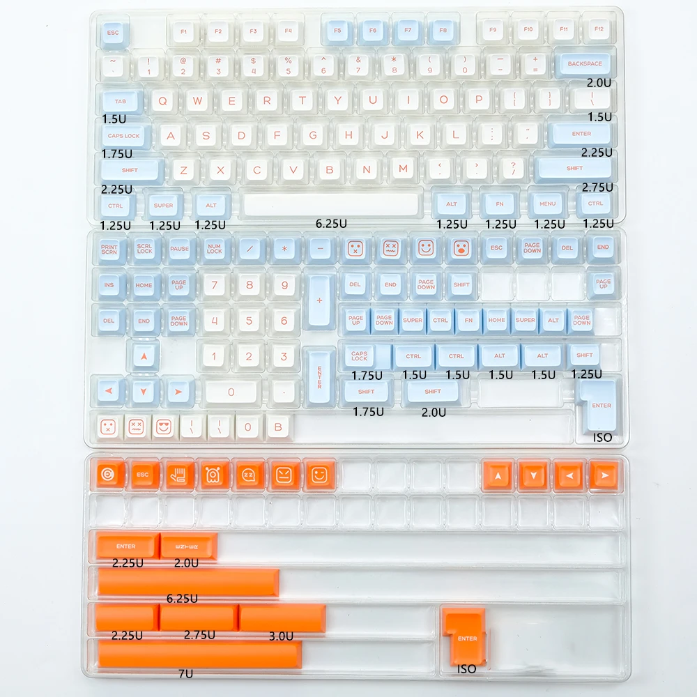 PBT, Double Shot, Kit DIY, Barra de