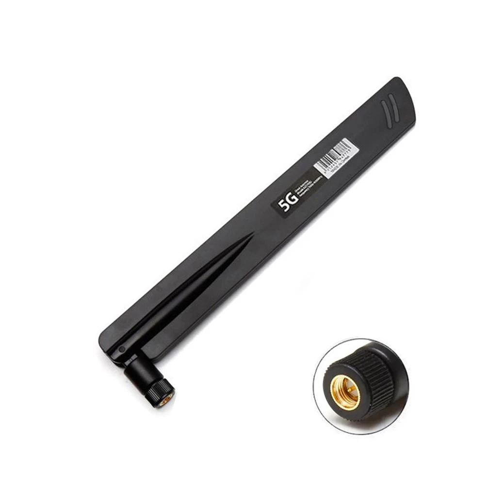 Wifi Antenna 5G 600-6000MHz 18dBi Gain SMA Male For Wireless Network Card Router High Signal Sensitivity