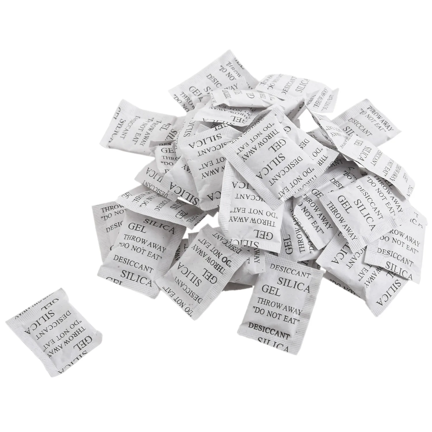 Silica Moisture Humidity Absorber Sachets Bags Desiccant Drying 50 Pcs