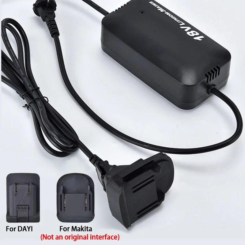 

AC 220V DC 18V 20V Converter Adapter For HongSong Lomvum ZhiPu JiangMi For DAYI lithium-ion Power Tools No For Makita Original