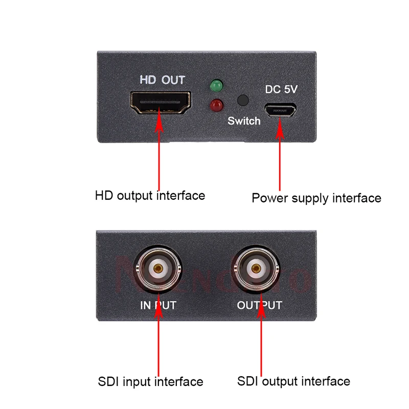 Full HD AHD TVI CVI CVBS to HDMI signal Converter Adapter 4 in 1 HDMI AHD video Converter For PC CCTV Security IP Camera