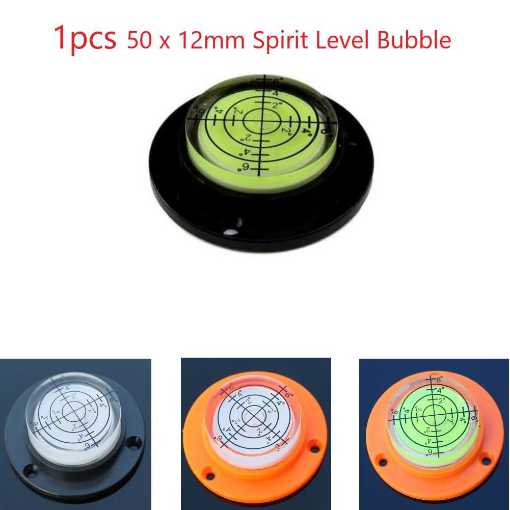 2 Pezzi 30Mm Livella A Bolla Orizzontale Ad Alta Precisione Ambientale Bulls Eye Livella A Bolla Rotonda Mini Kit Di Misurazione Circolare