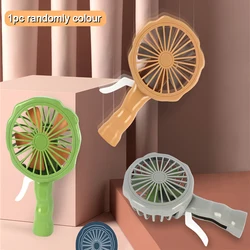 Compact Handheld Portable Fan - Cute, Battery - Free Cooling Solution (02 Random Color)