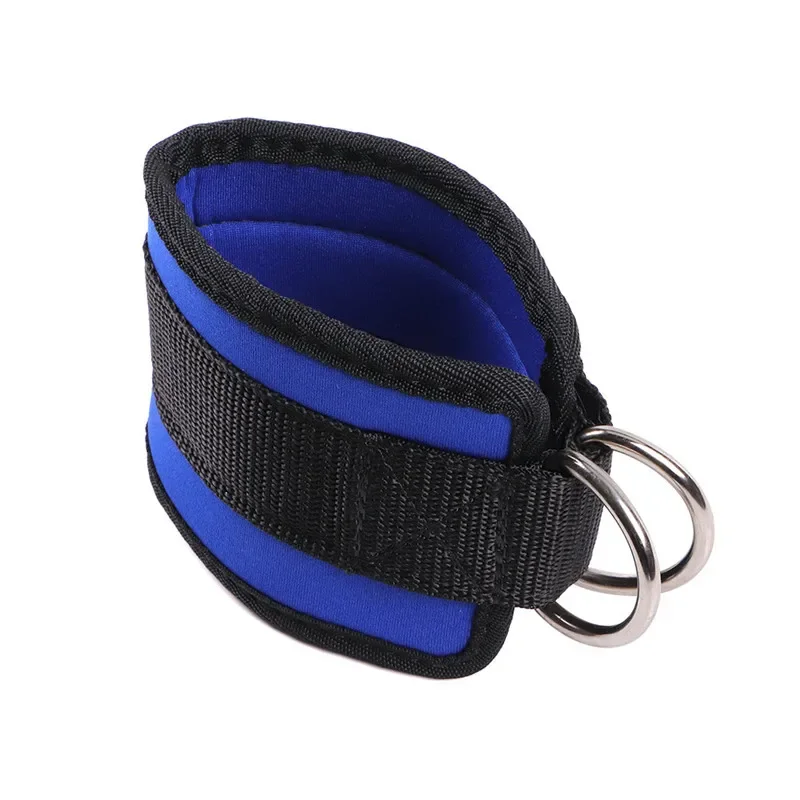 1PCS Ankle Straps Taekwondo Fitness Ankle Buckle D-ring Strap Weight-bearing Fitness Ankle Strap Stretching Sports Straps