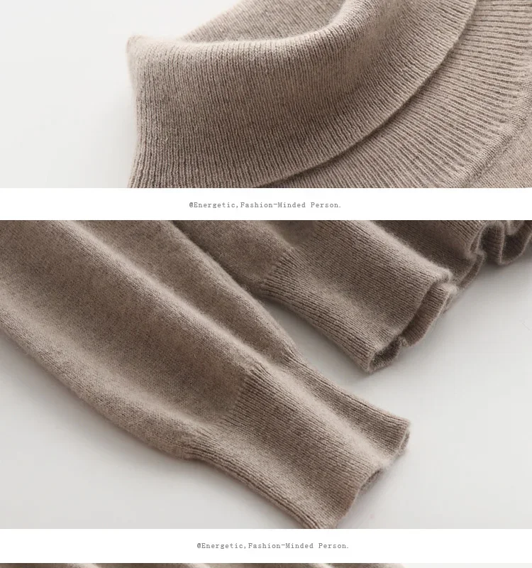 Men's Autumn Winter Turtleneck Cashmere Sweater