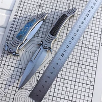 Folding Knife VG10 Blade TC4 Titanium Alloy Handle Gasket Camping Outdoor Survival Tactics Hunting Knife EDC Defense Tool 1