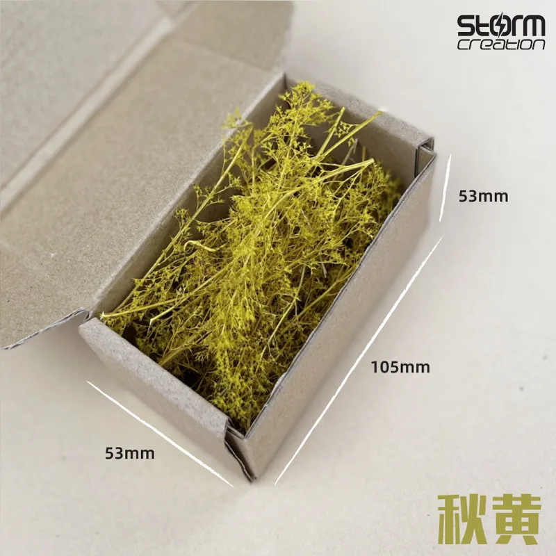 Simulation Dry Grass Model Diy Scene Materials For Making Military Sand Table/Train Railway Layout Diorama Kits 1Box 5