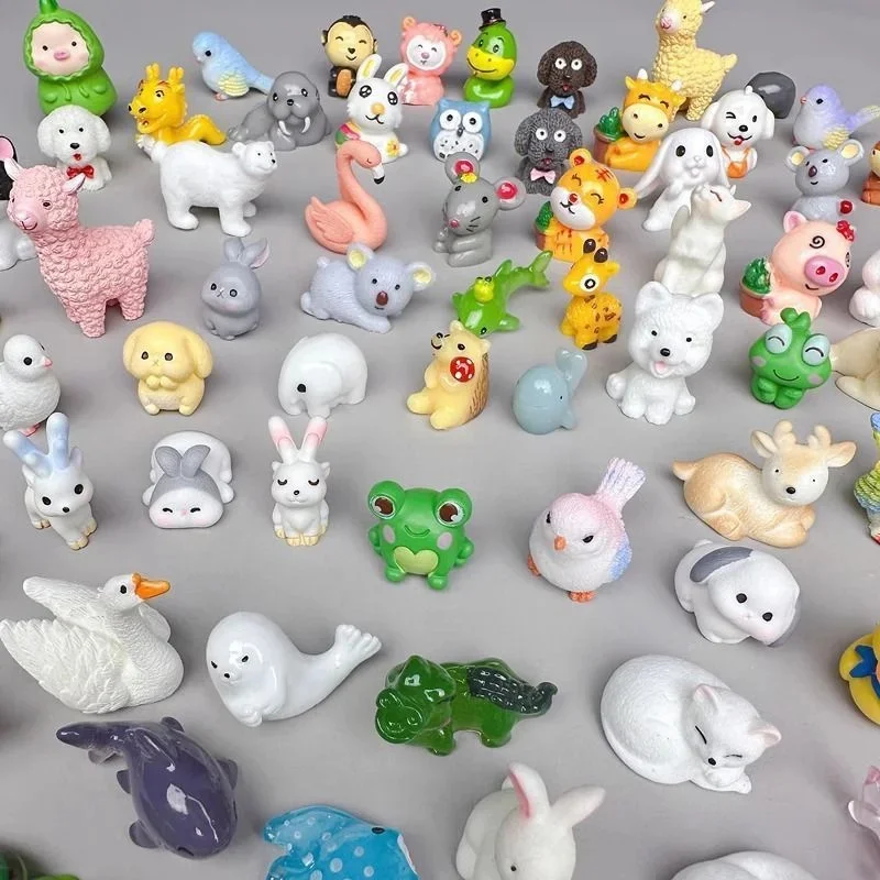 

50 шт., случайные фигурки животных