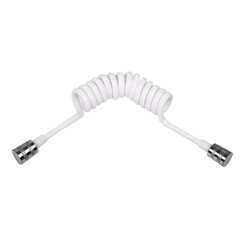 Shower Hose Spring Flexible Water Plumbing Toilet Bidet Sprayer Gun Telephone Line Plumbing Hose Bathroom Accessories 1PCS