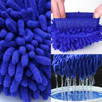 Ultra Absorbent Microfiber Car Wash Gloves Double Sided Chenille Auto Cleaning Sponge Scratch Free Super Thick Density - Image 5