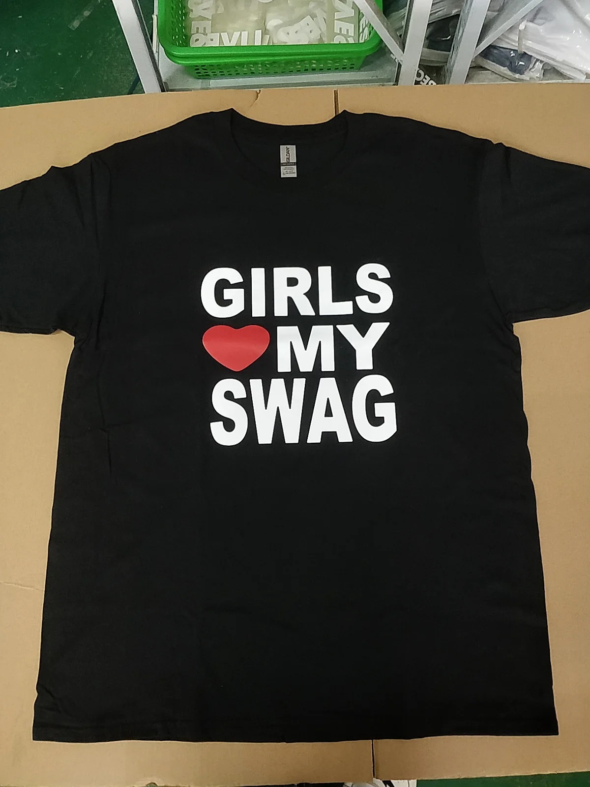 GIRLS LOVE MY SWAG Engraçado Vintage Algodão Verão Novidade Streetwear dos  homens T-Shirt Mulheres Streetwear Casual Tamanho UE Top Tee - AliExpress