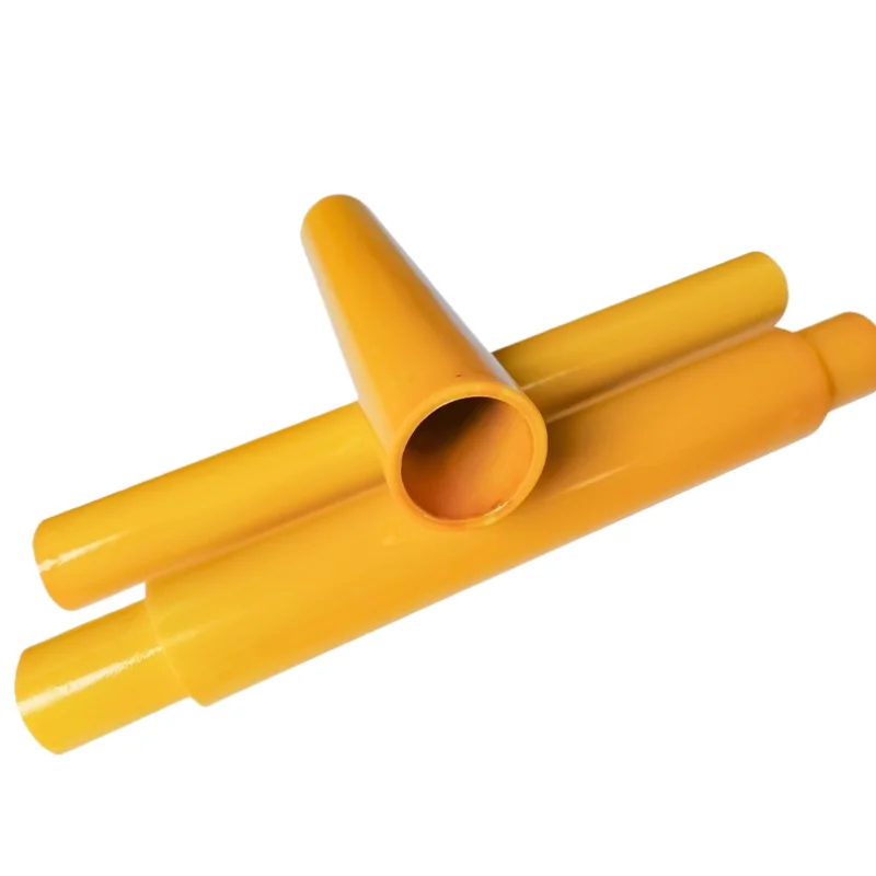 길이 495mm 노란색 3640 에폭시 수지 절연 튜브 - 유리섬유 강화 에폭시 부싱/수지 파이프 플라스틱 튜브 플라스틱 파이프