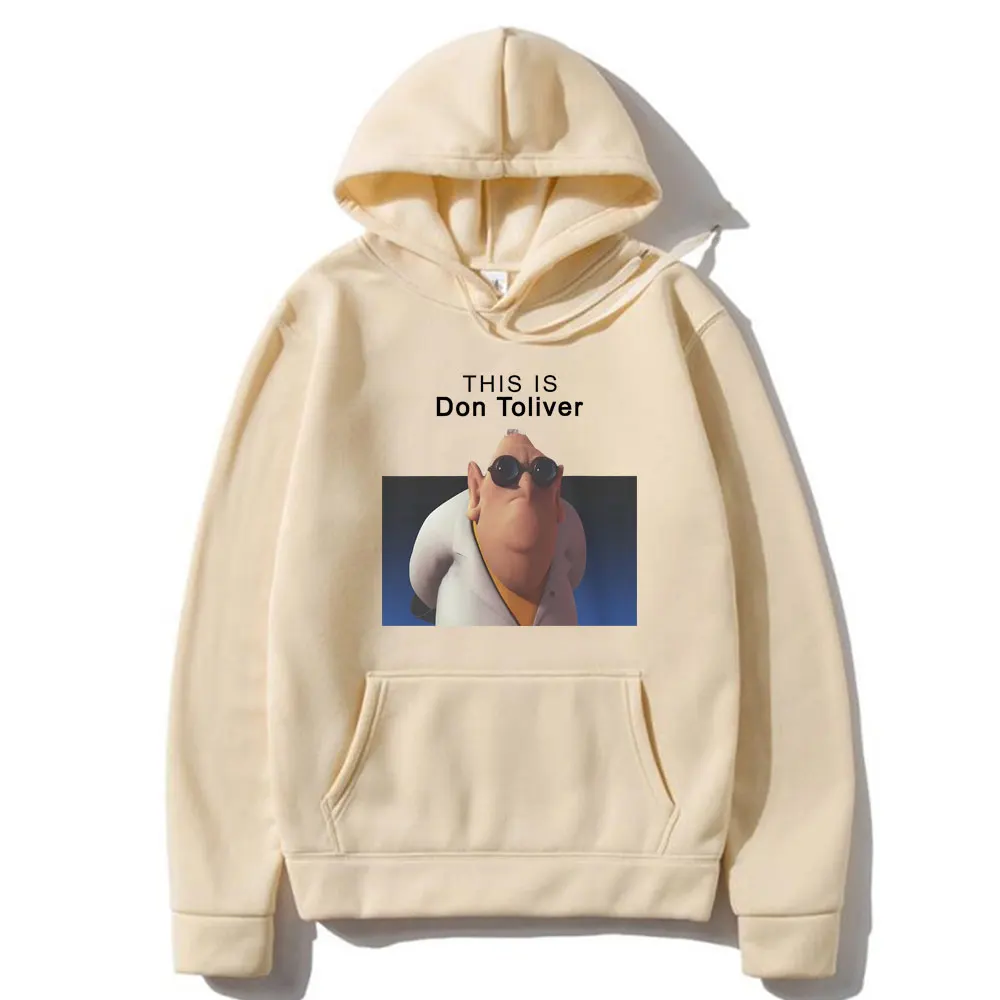 This Is Don Toliver Hoodie Men Women Hip Hop Style Sweatshirt Men's Cartoon Hoodies Male Fashion Casual Fleece Cotton Pullover