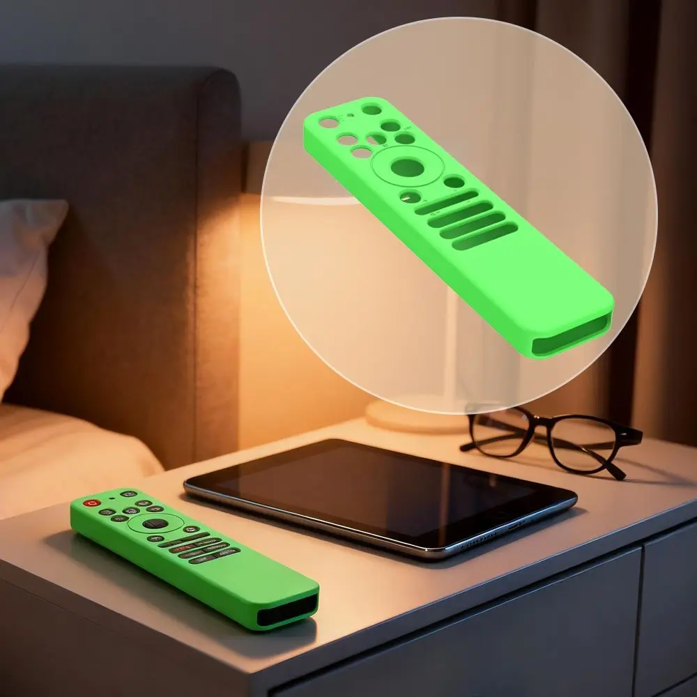 Silicone Shockproof Remote Protective Case with Lanyard