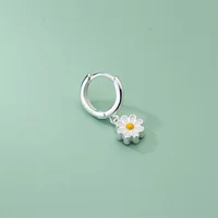 Exquisite Small Daisy Flower Drop Earring for Women Girl Fashion Charm Minimalist Sunflower Earrings Summer Jewelry Girls - Image 5
