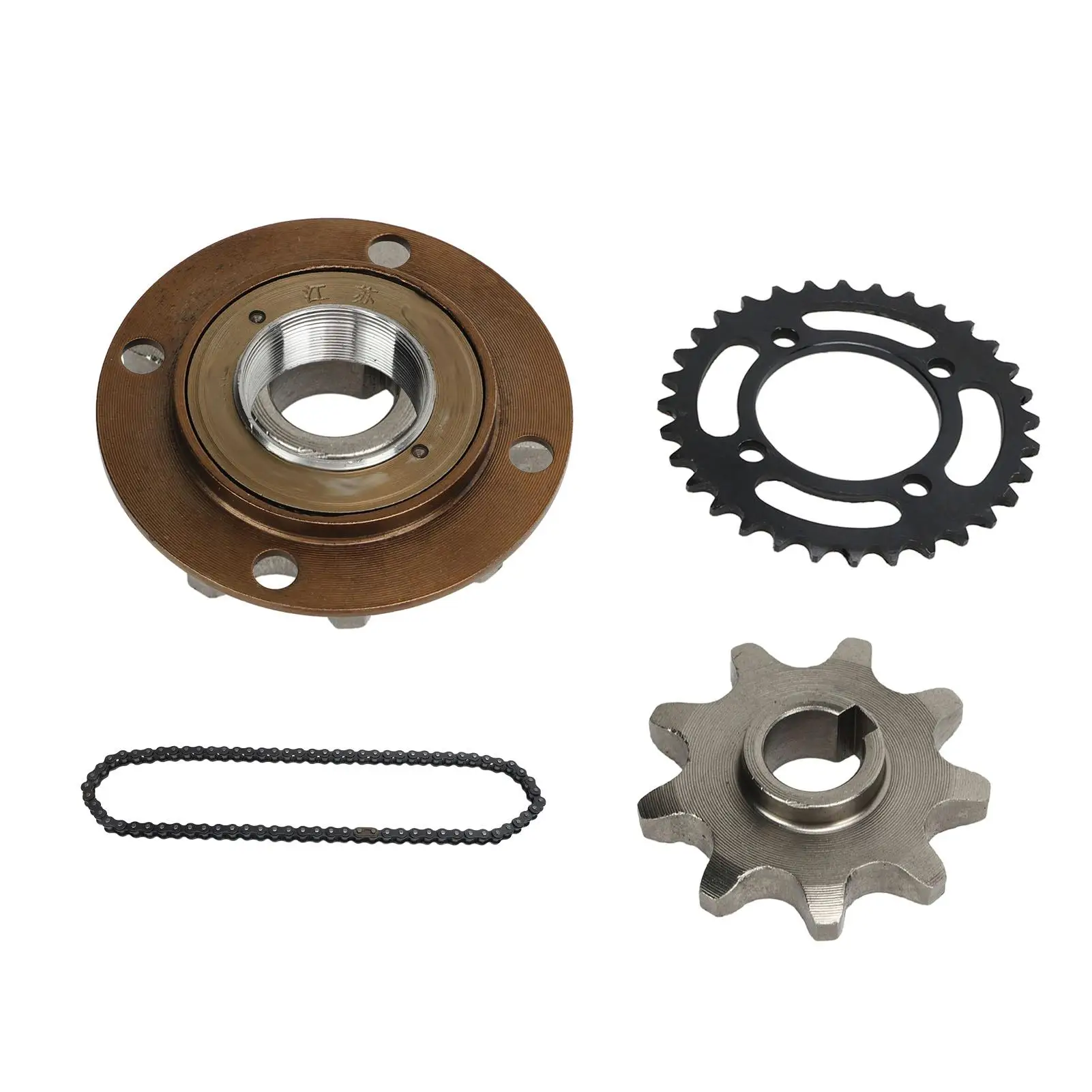 

9T & 32T Chain Sprocket Kit + Freewheel Chain Set for Scooter