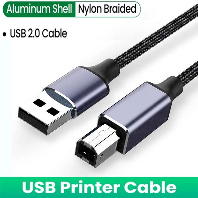 Câble D'imprimante USB USB Type B Mâle à Mâle USB 2.0 Câble pour