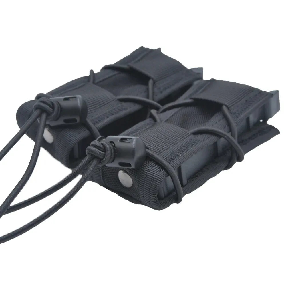 Molle Pistol Mag Pouch Double/Triple Stack Magazine for 9mm/.40 Calibers 45acp S&W M&P Sig 226/229 and Springfield 1911 magazine pouch molle pouch ammo pouch ammunition bag