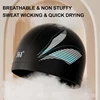 PU Coated Spandex Swimming Cap Men Women Printed Pool Hat Water Sport Protect Ears Long Hair Bathing Caps Water Caps Waterproof 5
