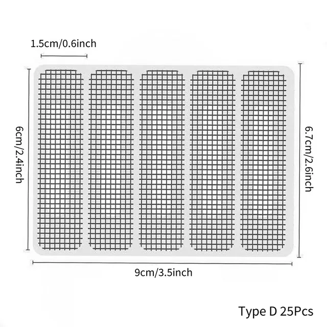 Type D 25Pcs
