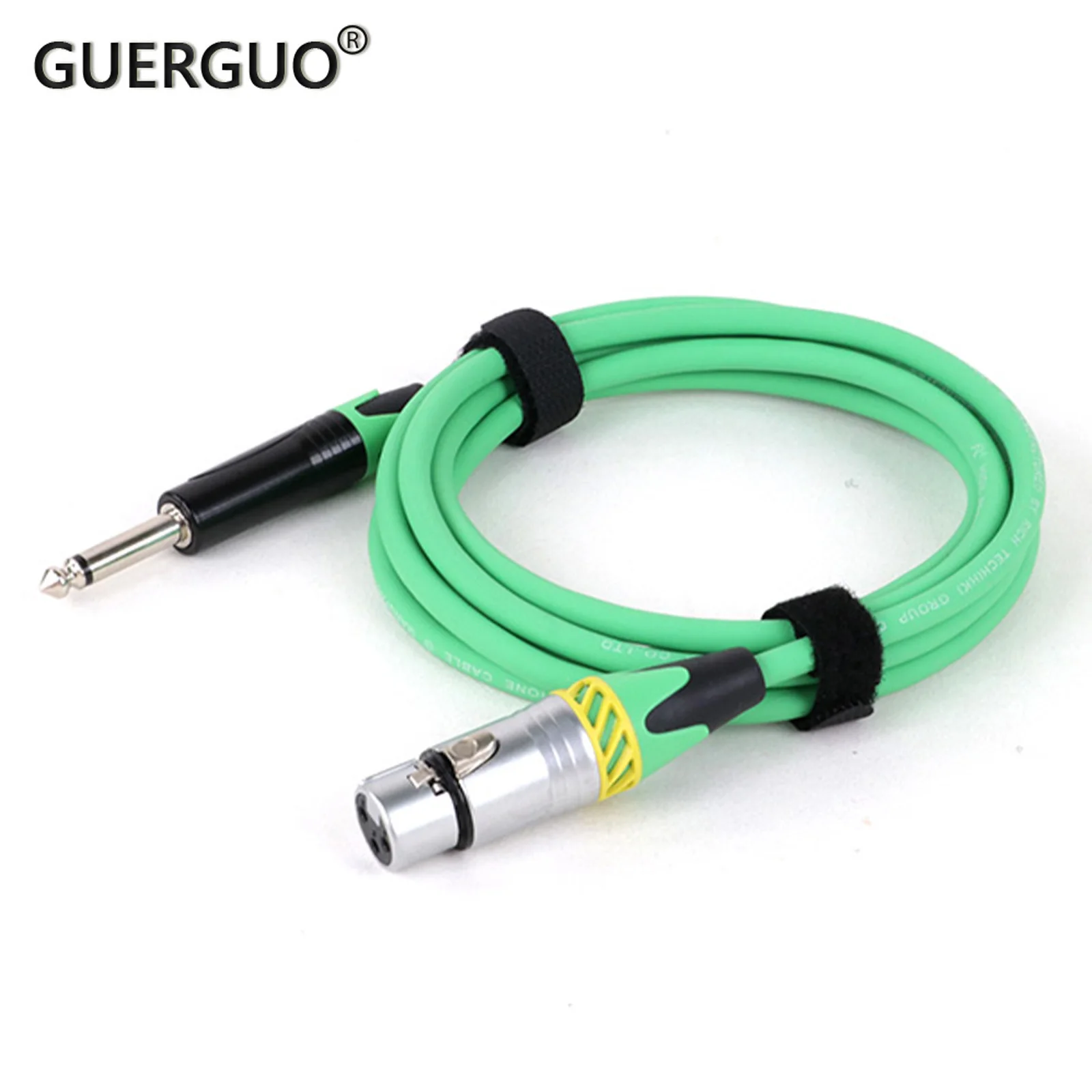 Hochwertige 6,35mm(1/4) Mono-Stecker-Buchse an Stecker/Buchse 3-polig xlr ofc Audio geflochten abgeschirmt für Mikrofon mischer Verstärker usw.
