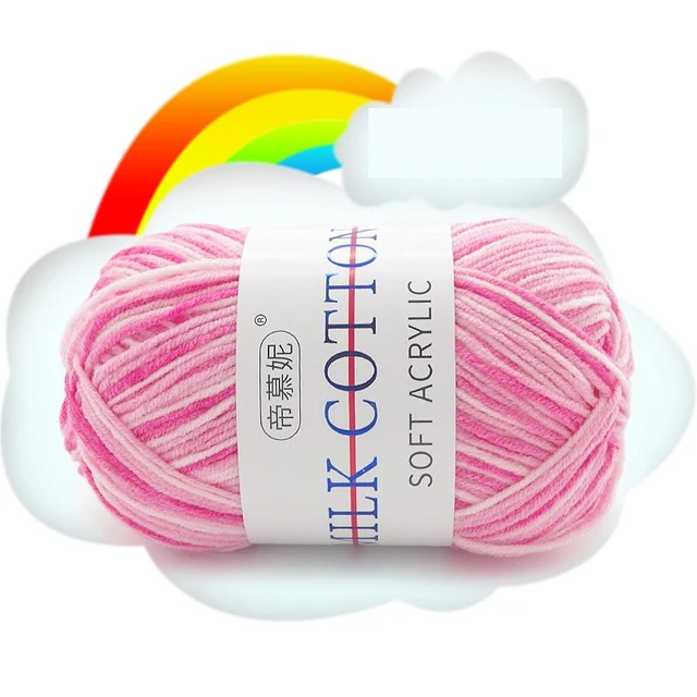 12pcs Yarn For Crocheting Clearance Hand Knitting Yarn Hat Yarn Sock Yarn