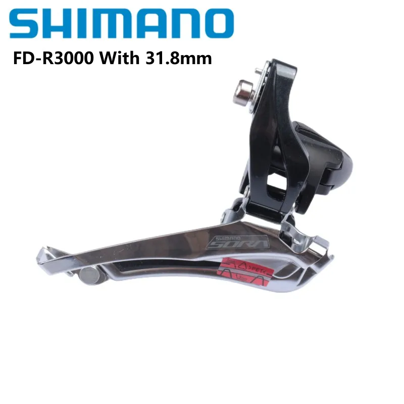 SHIMANO SORA FD R3000 Front Derailleur Brazed On 31.8mm 34.9mm