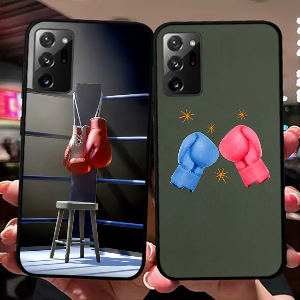 

Boxing Gloves Phone Case For Samsung Note 8 9 10 20 pro plus lite M 10 11 20 30 21 31 51 A 21 22 42 02 03
