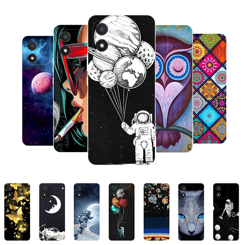 Per Honor X5 Custodia Cover Honor X5 Plus Funda Astronaut Custodia Morbida In Silicone Per Honor X5 X 5 Plus Honorx5 Coque