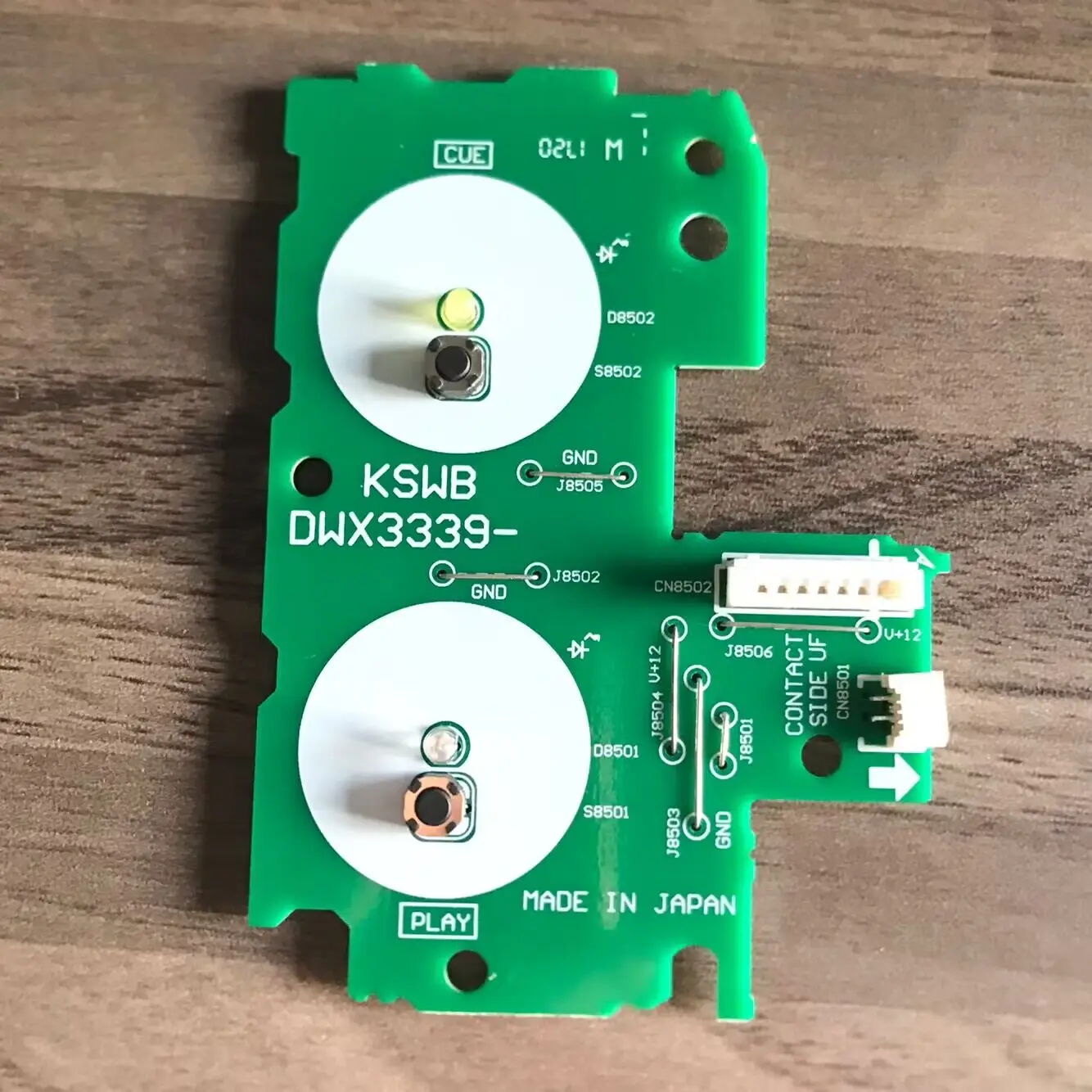 DWX3703 Play Cue PCB Control KSWB Assy For Pioneer CDJ