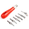 Rubber Block Stamp Carving Block Stamp Making Kit  with Cutter Tools, Cutter Kit Assortment, Stamp for Printmaking, Printing 1
