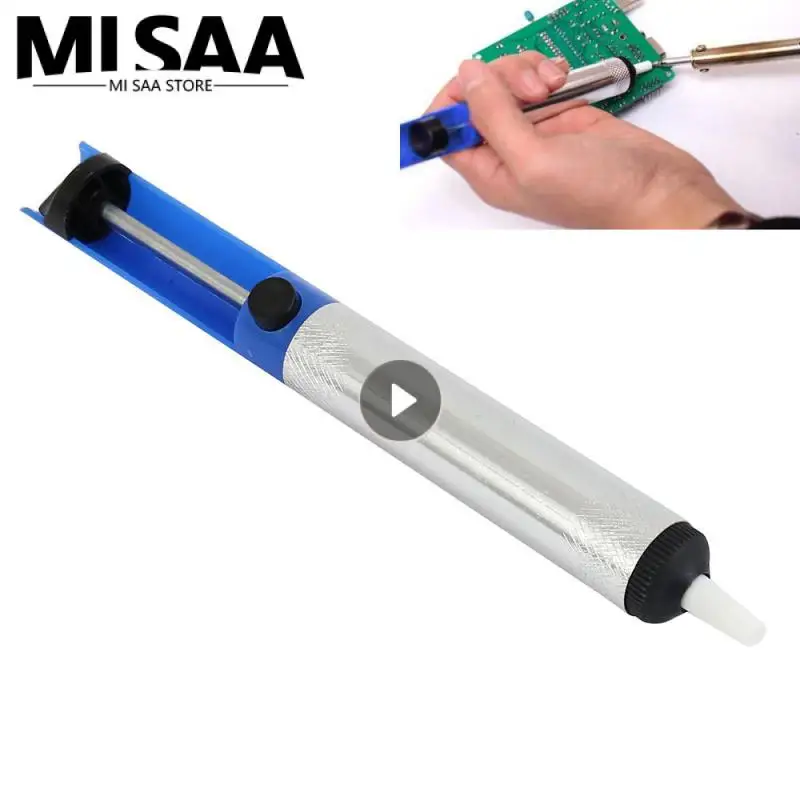 

Tin Absorber Hot Aluminum Metal Desoldering Pump Suction Tin Soldering Sucker Pen Removal Vacuum Soldering Iron Desolder Tools