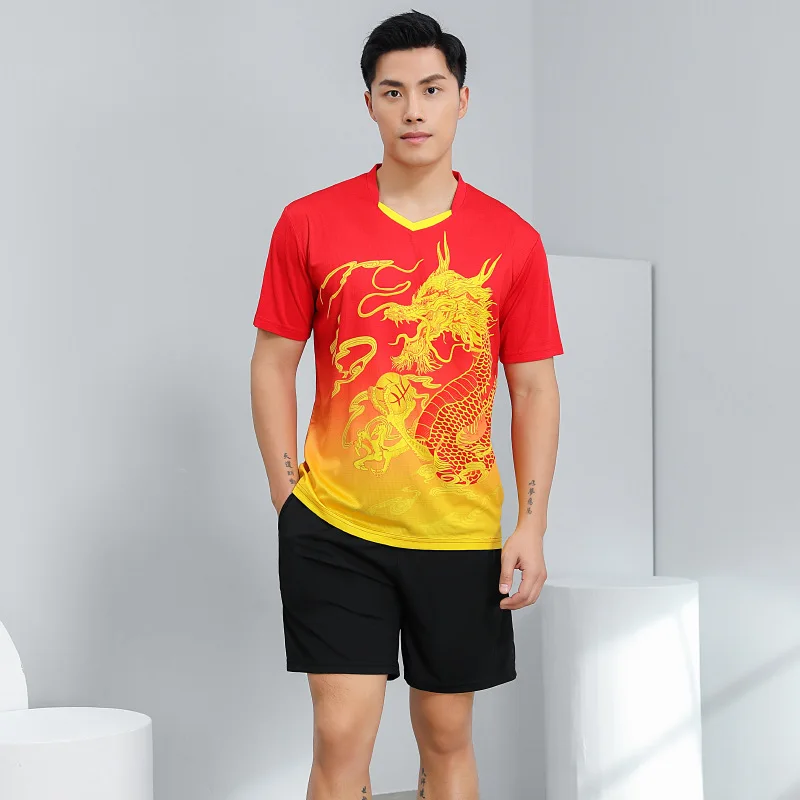 Men Women T Shirt Tennis , Badminton Shirts Polo Women Men Tennis jerseys,PingPong Kit Sportswear Golf Elastic Clothes
