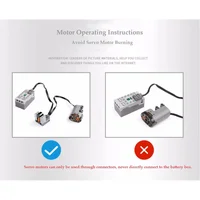 MOC Technical Power Functions M L XL Motor Modified Legoeds-compatible 8883 8882 88004 88003 Remote Control Power Group Train 6