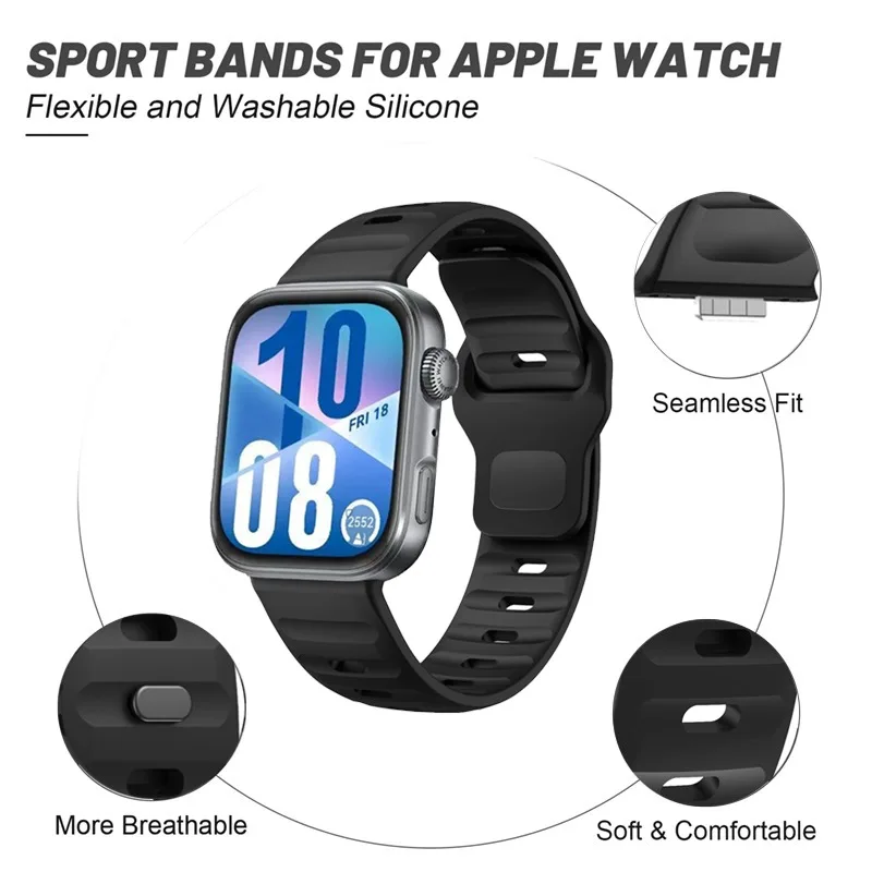 Soft Silicone Adjustable Wristband for Comfortable Wear - Correa Accessories