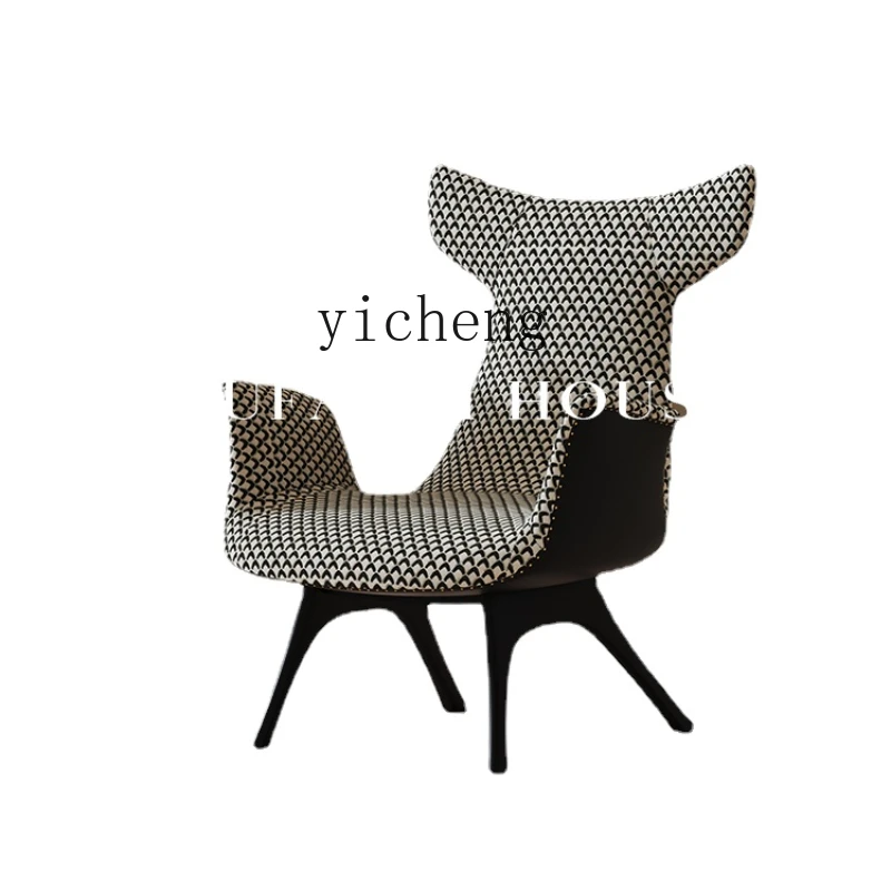 

Zc Living Room Minimalist Couch Designer Model Recliner Single Seat Chair