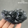 Natural Nigeria fluorite mineral specimen + healing quartz crystals and stones rock gemstone 1