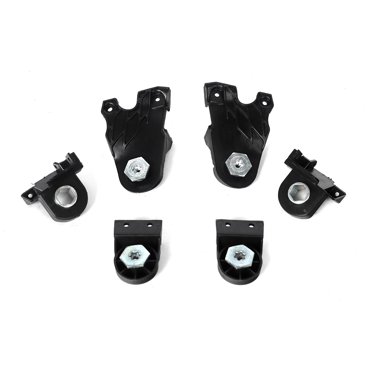 6pcs Set Front Headlight Headlamp Bracket Tab Repair Kit For Mercedes C Class W205 2014-2021 C43 C63 C180 C200 C250 C300 C350