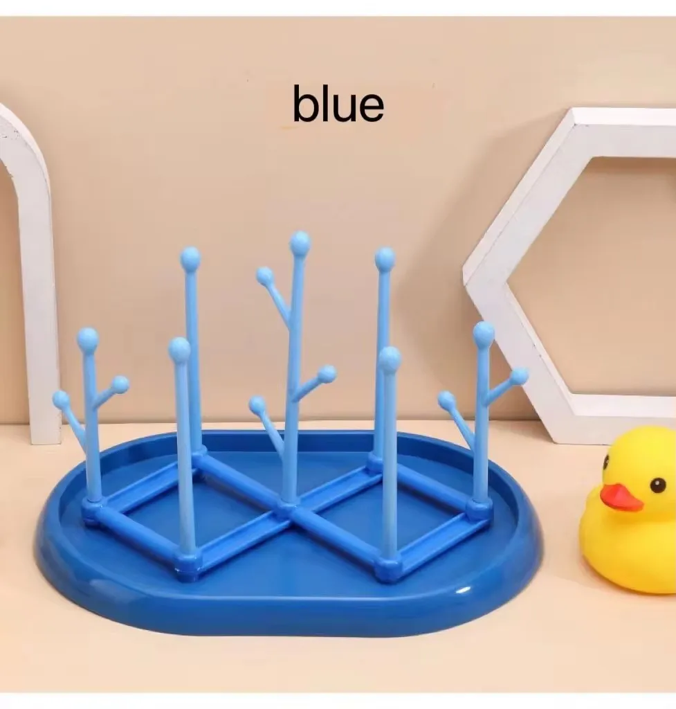 Baby Bottle Drying Rack Base Creative Tree Branch Dryer Holder Bottles Teats Cups Pump Parts Accessories