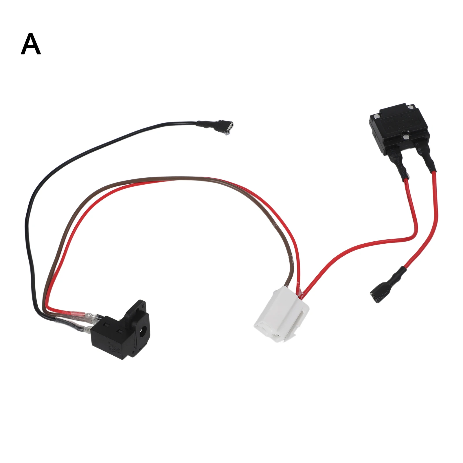 1PCS 3pin Children's Electric Car Charging Interface Charger Socket Suitable For 6/12/24V 3-hole Charging Port Cable Power Tool