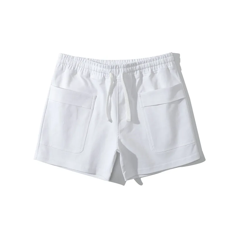 altura do joelho, shorts casuais de corrida,