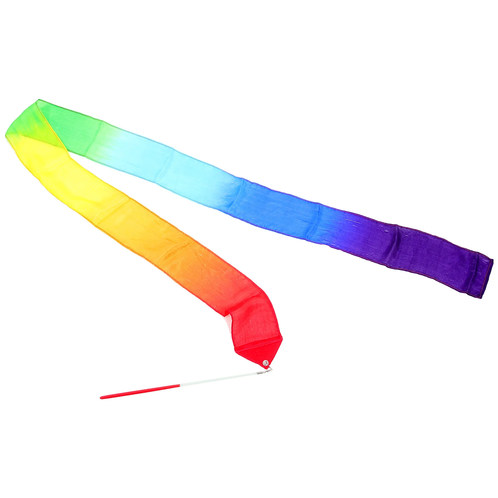 

Dance Ribbon Stick Rainbow Ribbons Gymnastics Colored Kids Performance Dancing Fitness