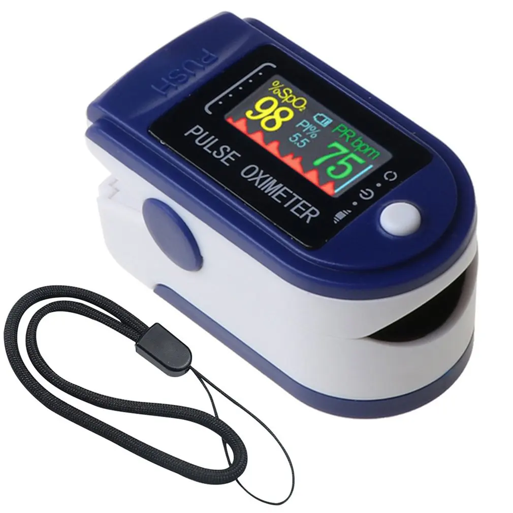 Oxímetro De Dedo Digital, Oxímetro De Pulso De Ponta Do Dedo, Medidor De Saturação De Sangue, Monitor De Finger SPO2 PR