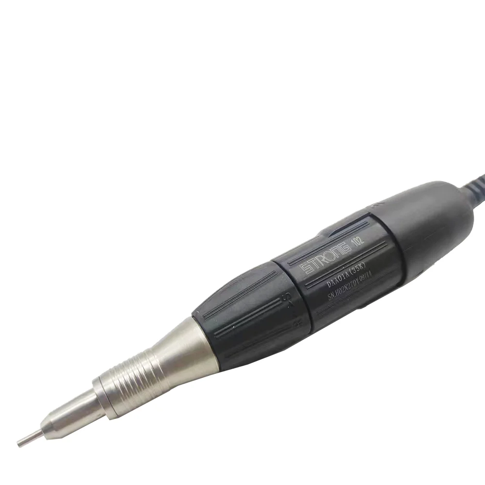 STRONG 102 Micromotor Handle 65W 35000RPM Electric nail drill for STRONG 210 90 204 MARATHON Milling Cutter For Removing Gel 2