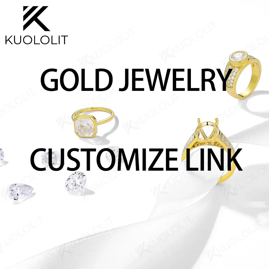 KT  Customize Jewelry for Women Men  Diamonds Moissanite for Jewelry Making DIY