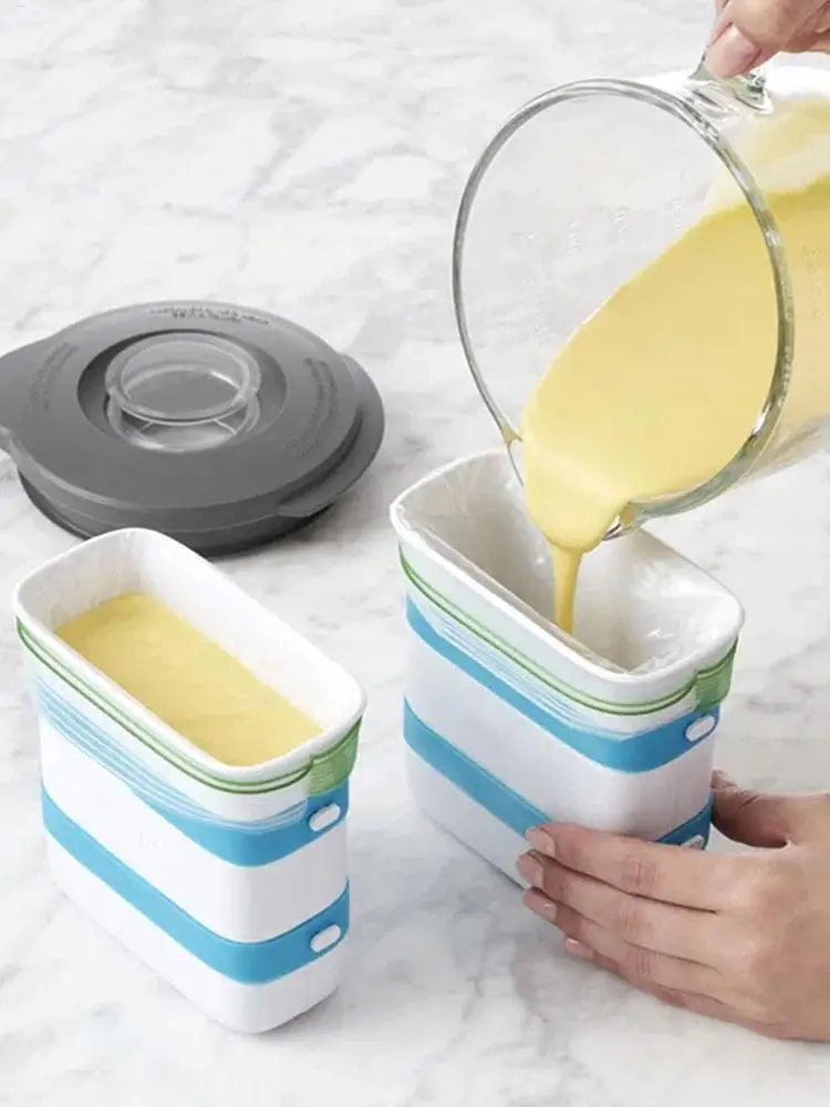 1PC Food Safety Anti-pollution Container Kitchen Block Making Machine Health Portable Seal Household Freezing Durable Convenient