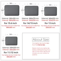 Sacoche pour ordinateur portable Xiaomi Lenovo Dell, housse pour ordinateur portable Macbook Air Pro Retina 13 14 15 15,6 pouces 5