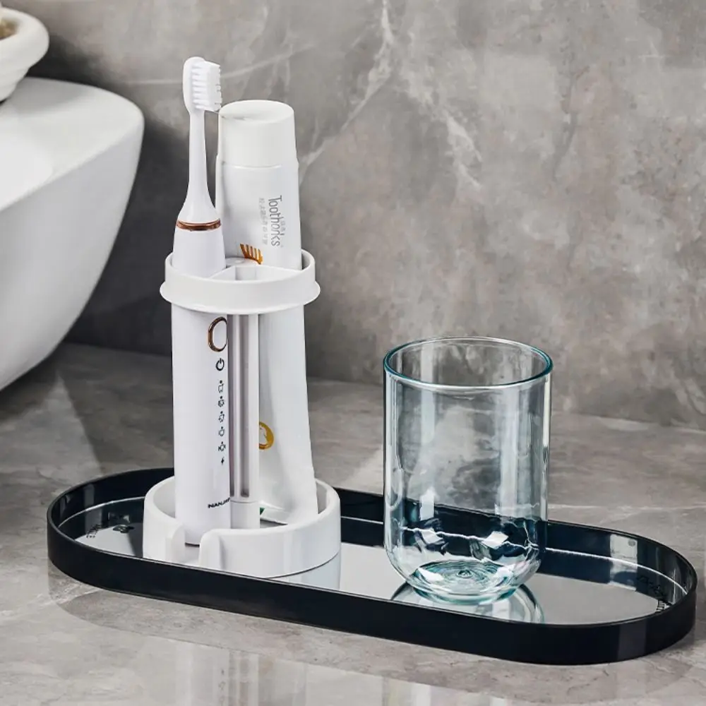 Dust-Proof Wash Cup Toothpaste And Toothbrush Rack Household Mouthwash Cup Set Toothbrush Holder Bathroom Organizer