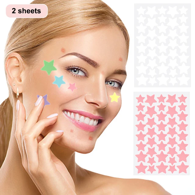 40145-c69a5a.jpg Star and Heart Pimple Patches (2 Sheets) – Invisible Anti-Acne Protectors